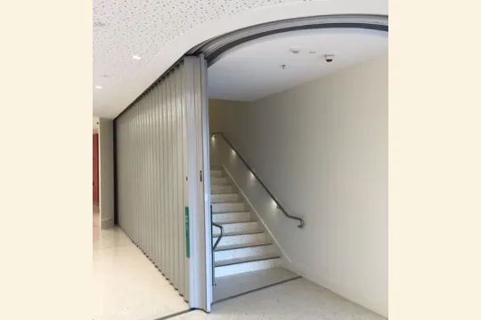 水平スライド式防火ドア「Won-Door FireGuard」(ODC)