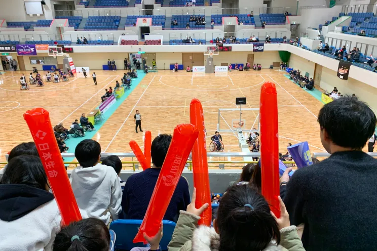 応援の様子