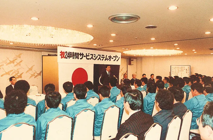 お困りの時に迅速に駆けつける—— 24時間フルタイムサービスが、安心を支え続ける イメージ