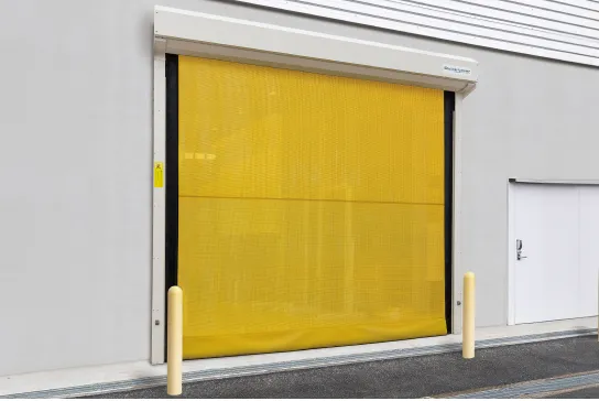 高速シートシャッター「クイックセーバー」（三和シヤッター工業）