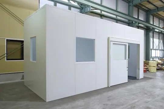 耐火間仕切パネルシリーズ「マジカルBOX」（三和シヤッター工業）