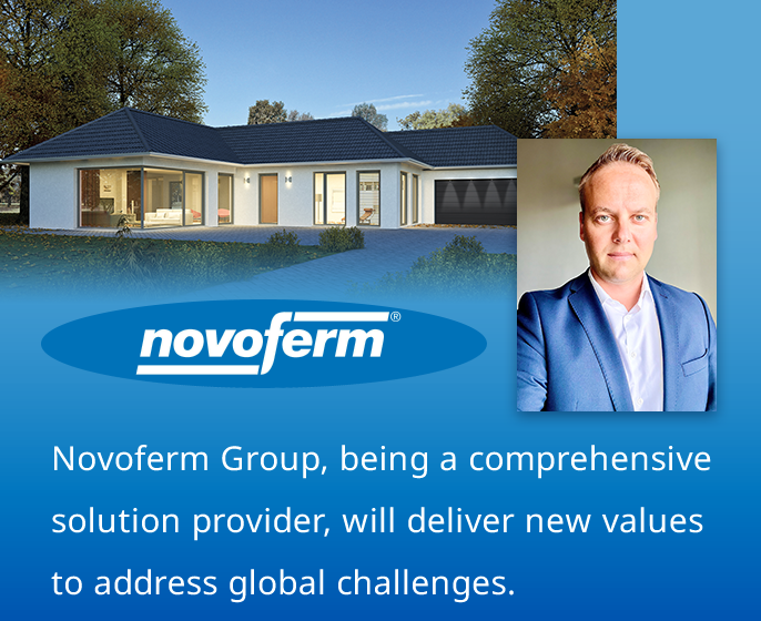 Novoferm Group, being a comprehensive solution provider, will deliver new values to address global challenges.