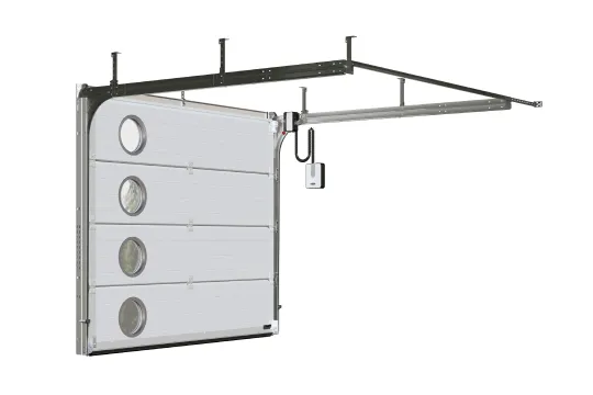 ISO 70 sectional garage door