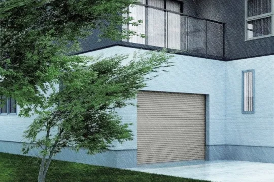 Wind-resistant light shutter wind-resistant guards LS