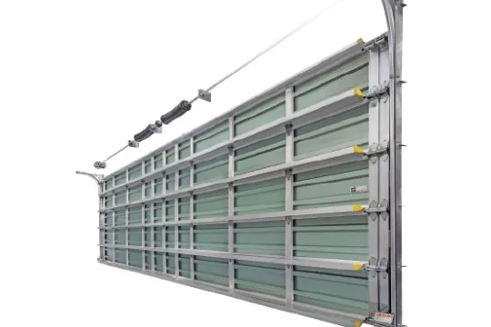 High-strength over-slider with wind-resistant guards