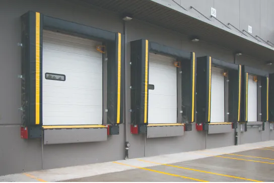 Heat-insulating sectional garage door model 591 (ODC)