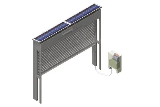 SUNGATE Solar solar power system (Sanwa Shutter Corporation)