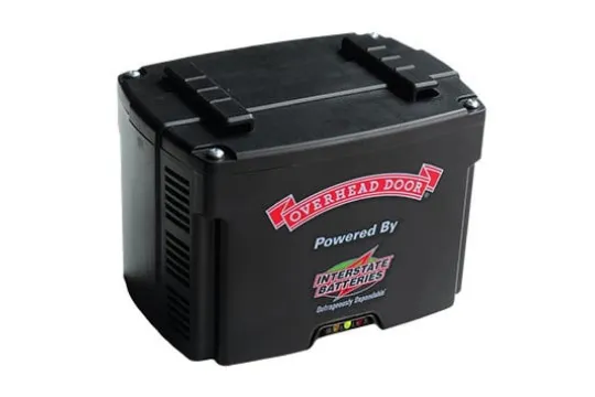 Spare battery for garage door openers (ODC)