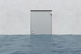 Water Guard Single-tight Door (Sanwa Shutter Corporation)